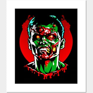 Zombie Man Posters and Art